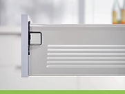 Részleges, H fiókok (150 mm)