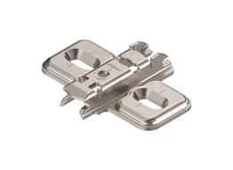 BLUM CLIP keresztalaplap hosszlyukkal. acél. csavaros. távolság 0 mm