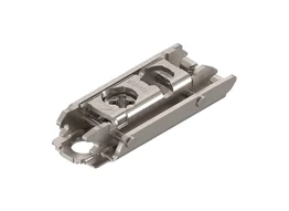 BLUM CLIP excenteres szerelőtalp egyenes. acél. csavaros. távolság 0 mm