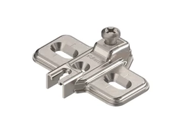 BLUM MODUL keresztalaplap. csavaros. hosszlyukas. távolság 0 mm