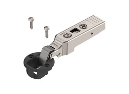 BLUM CLIP top üvegajtópánt 94°. egyenes. rugóval. csavaros