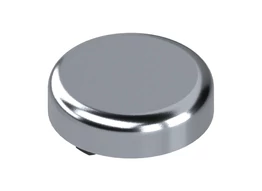 BLUM CLIP top edénytakaró - kerek üvegajtópánt. műanyag krómozott