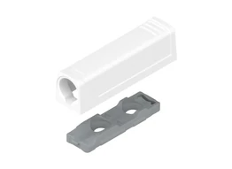 BLUM TIP-ON egyenes szerelőtalp. rövid változat; 956.1201.selyemfehér BLUM TIP-ON egyenes szerelőtalp. rövid változat; 956.1201.selyemfehér