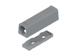 BLUM TIP-ON egyenes szerelőtalp. rövid változat; 956.1201. szürke BLUM TIP-ON egyenes szerelőtalp. rövid változat; 956.1201. szürke