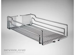 Dispensa rácsos króm kosarak