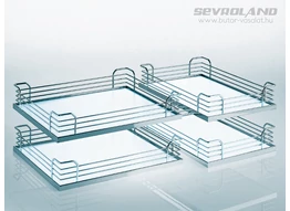 MagicCorner Arena Classic fehér tálca szett (4 db)