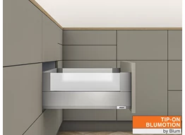 MERIVOBOX E BOXCOVER TIP-ON BLUMOTION indiumszürke fiókvasalat szettek MERIVOBOX E BOXCOVER TIP-ON BLUMOTION indiumszürke fiókvasalat szettek