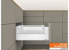 MERIVOBOX E BOXCOVER TIP-ON BLUMOTION selyemfehér fiókvasalat szettek MERIVOBOX E BOXCOVER TIP-ON BLUMOTION selyemfehér fiókvasalat szettek