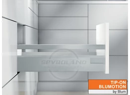 Blum TANDEMBOX Antaro B TIP-ON BLUMOTION világosszürke fiók