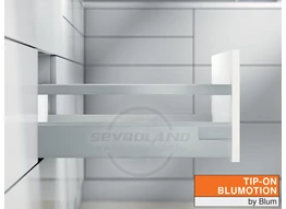 Blum TANDEMBOX Antaro C TIP-ON BLUMOTION világosszürke fiók