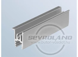 Sevroll felső vízszintes keret ezüst 3 m