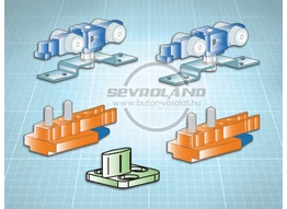 Terno Staffa Normale 40 kg görgőszett