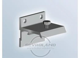 Herkules 45 mm sínrögzítő elem falra