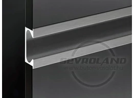 ZOBAL UKW-6 inox fogó profil - ajtóba marva