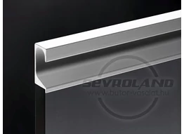 ZOBAL UKW-7 ezüst fogó profil - ajtóélbe marva ZOBAL UKW-7 ezüst fogó profil - ajtóélbe marva