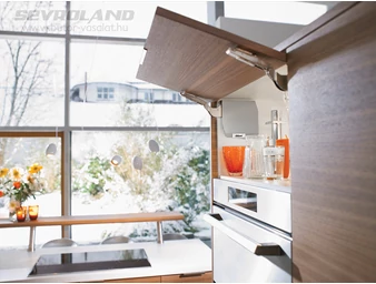 AVENTOS HK-S B szürke felnyíló vasalat szett (gyenge)