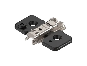 BLUM CLIP ONYX excenteres keresztszerelőtalp, acél, csavaros, távolság 0 mm