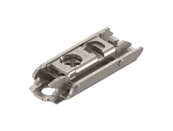 BLUM CLIP excenteres szerelőtalp egyenes. acél. csavaros. távolság 0 mm