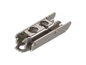 BLUM CLIP excentrikus szerelőlap egyenes, acél, csavaros, távolság 3 mm