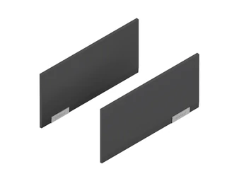 BLUM AVENTOS HKi takarósapka szett, mélyszürke műanyag