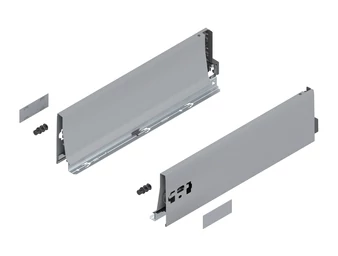 BLUM TANDEMBOX antaro, káva magasság K, 400 mm, acélszürke RAL 9006