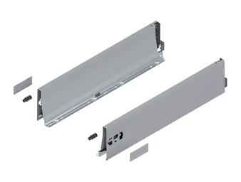 BLUM TANDEMBOX antaro, káva magasság K, 500 mm, acélszürke RAL 9006