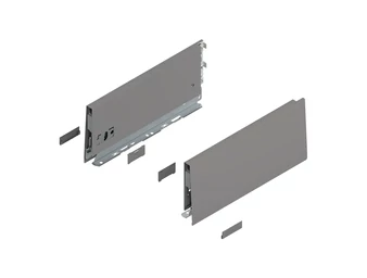 BLUM MERIVOBOX káva magasság M, NL 600 mm, indiumszürke-matt