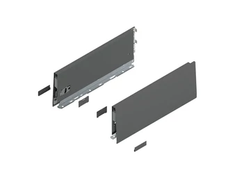 BLUM MERIVOBOX káva magasság K, NL 350 mm, orionszürke-matt