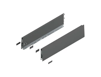 BLUM MERIVOBOX káva magasság K, NL 550 mm, orionszürke-matt