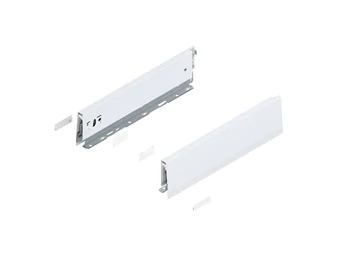 BLUM MERIVOBOX káva M, NL 350, selyemfehér matt