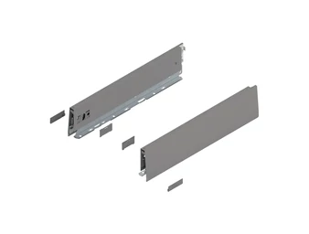 BLUM MERIVOBOX káva magasság M, NL 400 mm, indiumszürke-matt