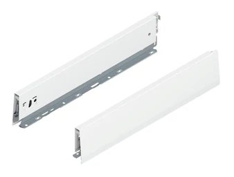 BLUM MERIVOBOX káva M, NL 450, selyemfehér matt