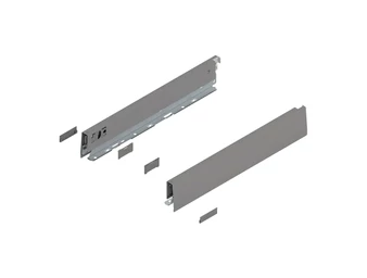 BLUM MERIVOBOX káva N, NL 400, indiumszürke-matt