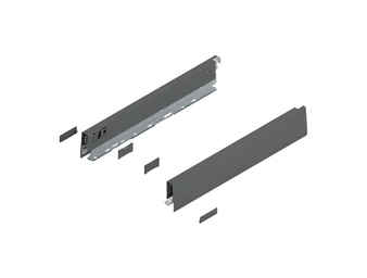 BLUM MERIVOBOX káva magasság N, NL 400 mm, orionszürke-matt