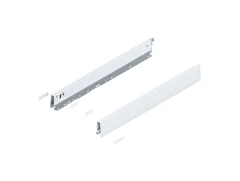 BLUM MERIVOBOX káva, magasság N, NL 550 mm, selyemfehér-matt