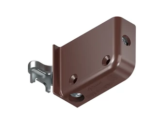 BLUM szekrényfelfüggesztő, barna, jobbos, teherbírás 130 kg, műanyag/acél