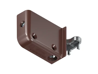 BLUM szekrényfelfüggesztő, barna, balos, teherbírás 130 kg, műanyag/acél