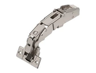 BLUM CLIP top BLUMOTION szélesnyitású pánt 155°. hajlított. rugóval. csavaros