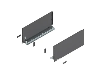 BLUM LEGRABOX pure káva C, 400 mm, orionszürke matt