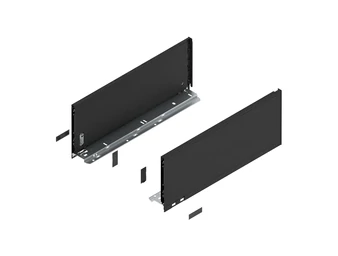 BLUM LEGRABOX pure káva C, 450 mm, karbonfekete matt