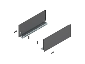 BLUM LEGRABOX pure káva C, 450 mm, orionszürke matt