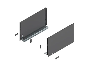 BLUM LEGRABOX pure káva F, 400 mm, orionszürke matt