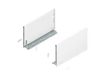 BLUM LEGRABOX pure káva F, 400 mm, selyemfehér matt