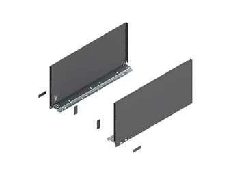 BLUM LEGRABOX pure káva F, 500 mm, orionszürke matt