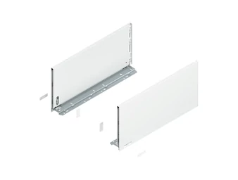 BLUM LEGRABOX pure káva F, 500 mm, selyemfehér matt