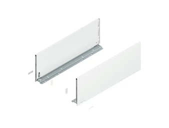 BLUM LEGRABOX pure káva F, 650 mm, selyemfehér matt