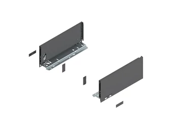 BLUM LEGRABOX pure káva K, 300 mm, orionszürke matt