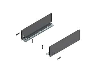 BLUM LEGRABOX pure káva K, 450 mm, orionszürke matt