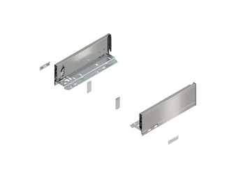 BLUM LEGRABOX pure káva M, 270, INOX (ujjlenyomatálló)