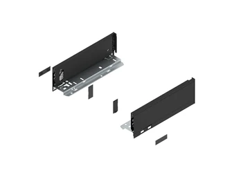 BLUM LEGRABOX pure káva M, 270, karbonfekete-matt